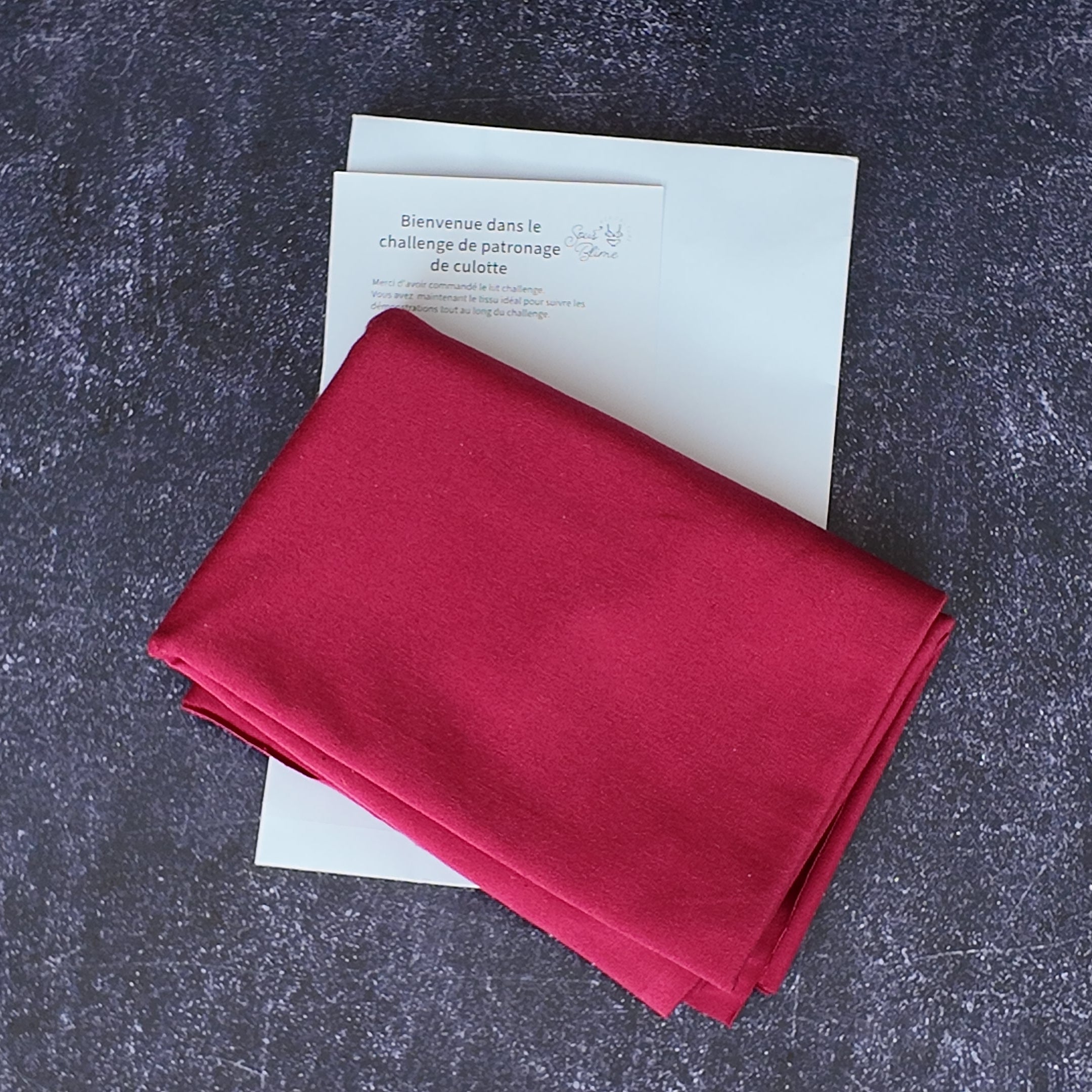 Kit Challenge Patronage de culotte